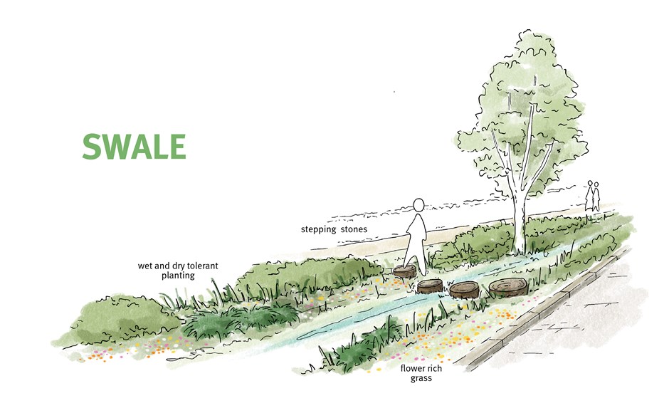 Integrated Swale Design